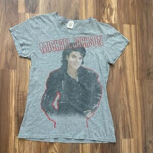 Michael Jackson 2009 licensed T-shirt - embellished print Boys/Tween sized L
